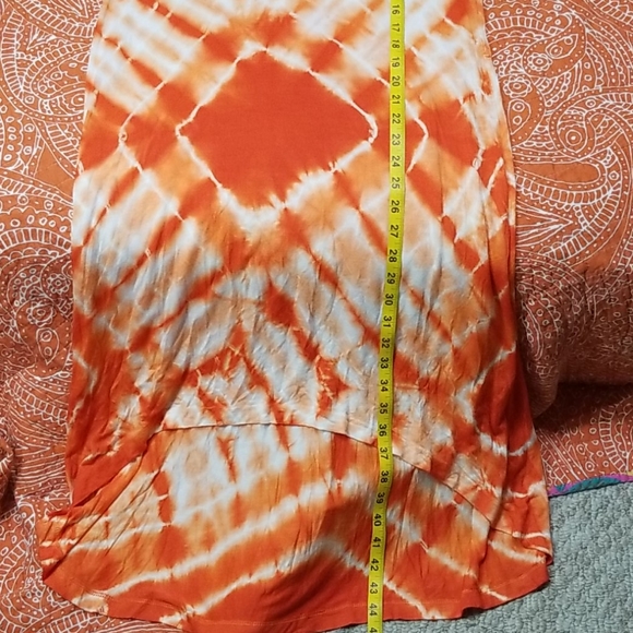 $5☃️Romeo & Juliet Tie Dye High Low Dress Small - Picture 6 of 10
